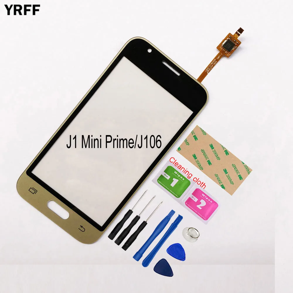 Сенсорный экран для Samsung Galaxy Grand J1 Mini Prime J106 4 0 '' дигитайзер сенсорное стекло
