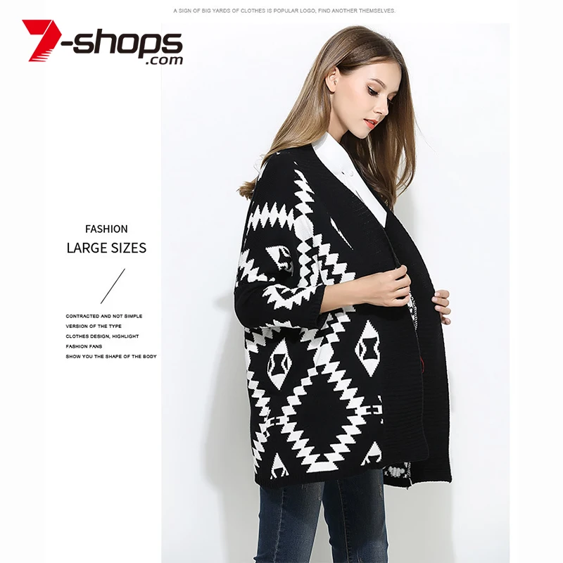 AECU Женский Зимний вязаный кардиган кимоно с рукавами летучая мышь свитера