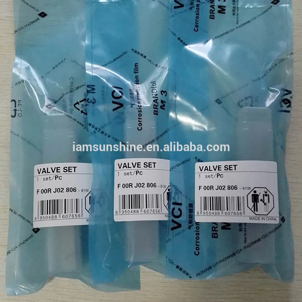 F00RJ02806 дизельный топливный инжектор 0445120156 0445120290 набор клапанов инжектора
