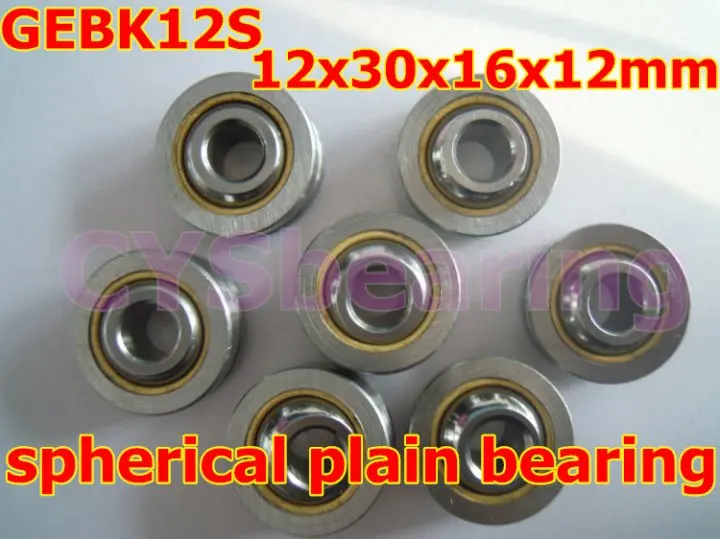 GEBK12S PB 12 Радиальные шарнирные подшипники с самосмазывания для мм вал|bearing shaft|12mm