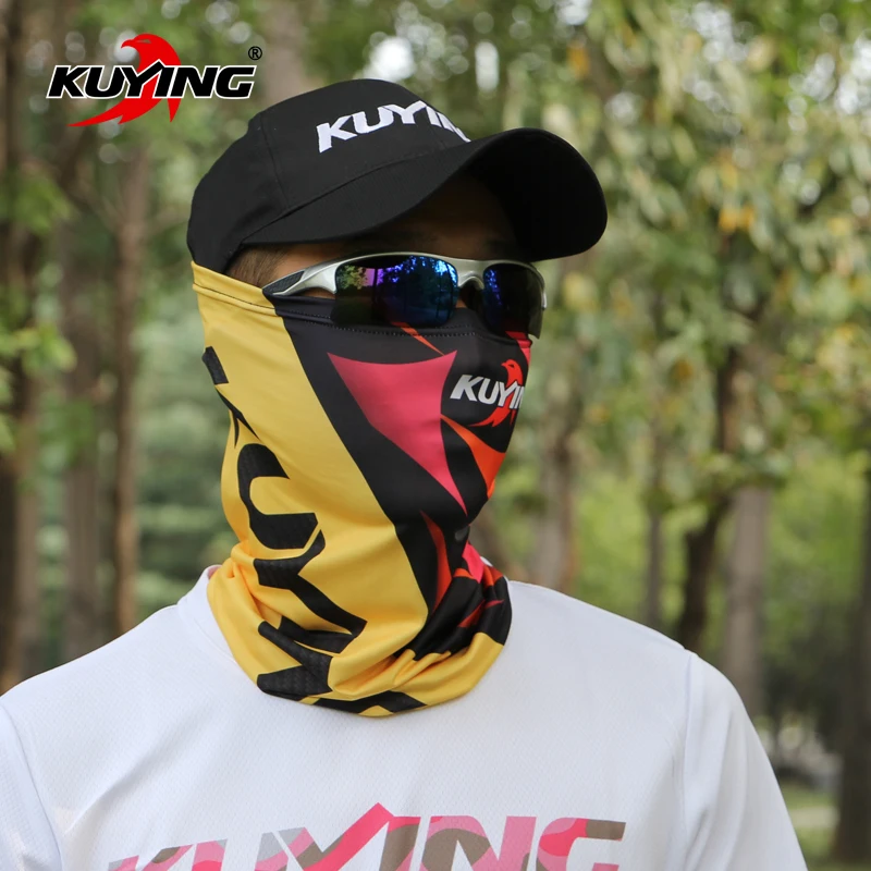 KUYING Cycling Fishing Ice Rayon Face Mask Outdoor Headband Windproof Sports Neck Warmer Skull Headwear Scarf Cover New |