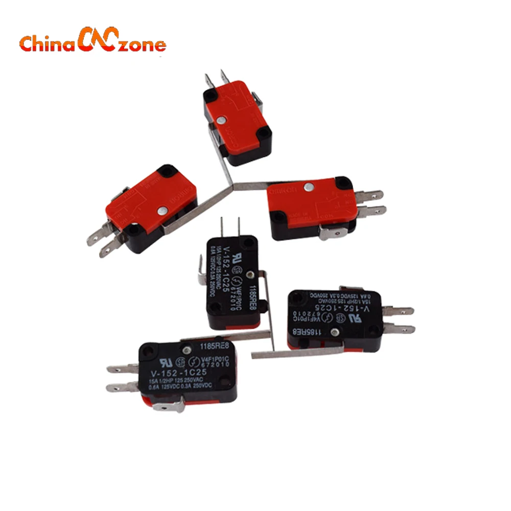 10pcs Long Hinge Lever Momentary Micro CNC Limit Switch V-152-1C25 for Router Lower Price | Обустройство дома
