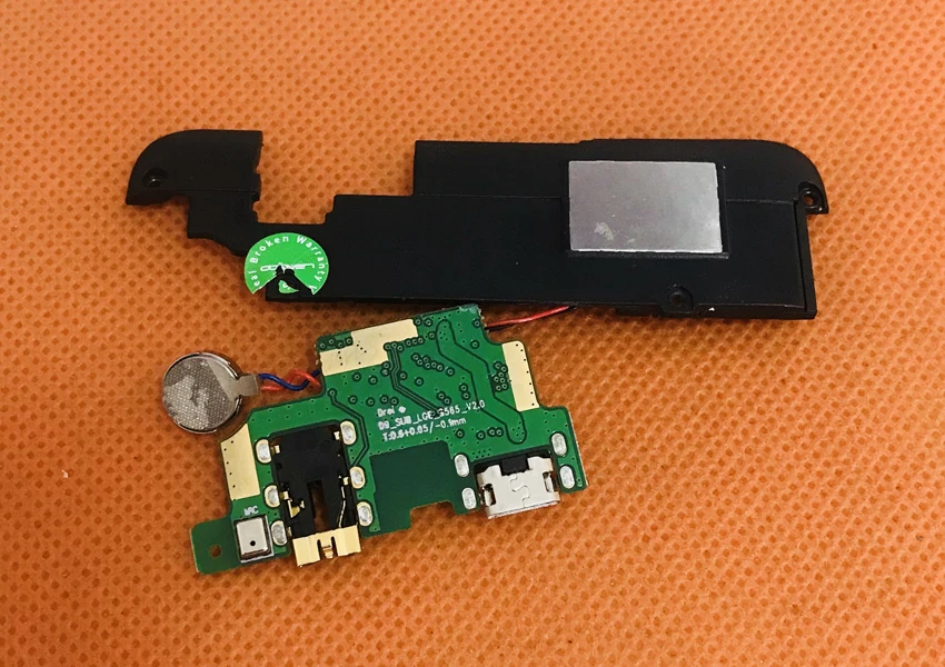 Б/у оригинальная зарядная плата с usb разъемом + Громкая Колонка для Leagoo T5 MT6750T Octa Core