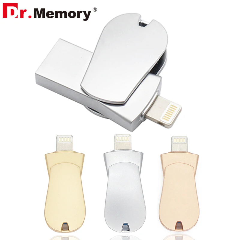 Металлические Мини OTG USB флэш накопители 32 ГБ для IOS планшета мобильного телефона