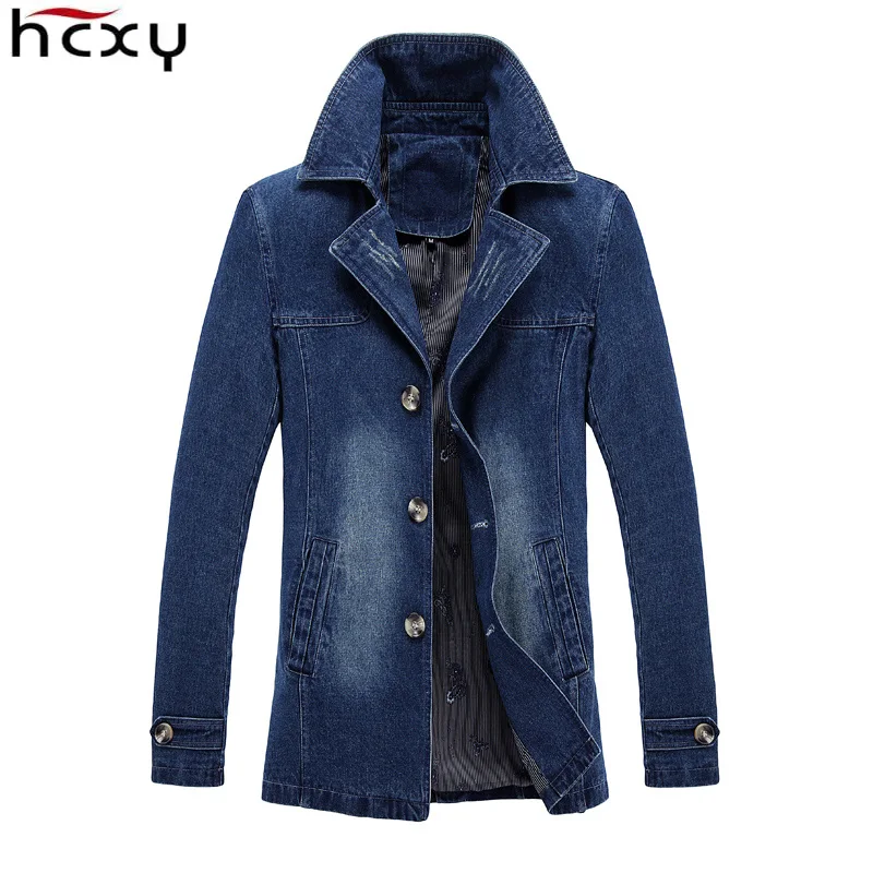 HCXY 2019 Новая осень мужской костюм Блейзер Для мужчин тенденция Жан костюмы куртка
