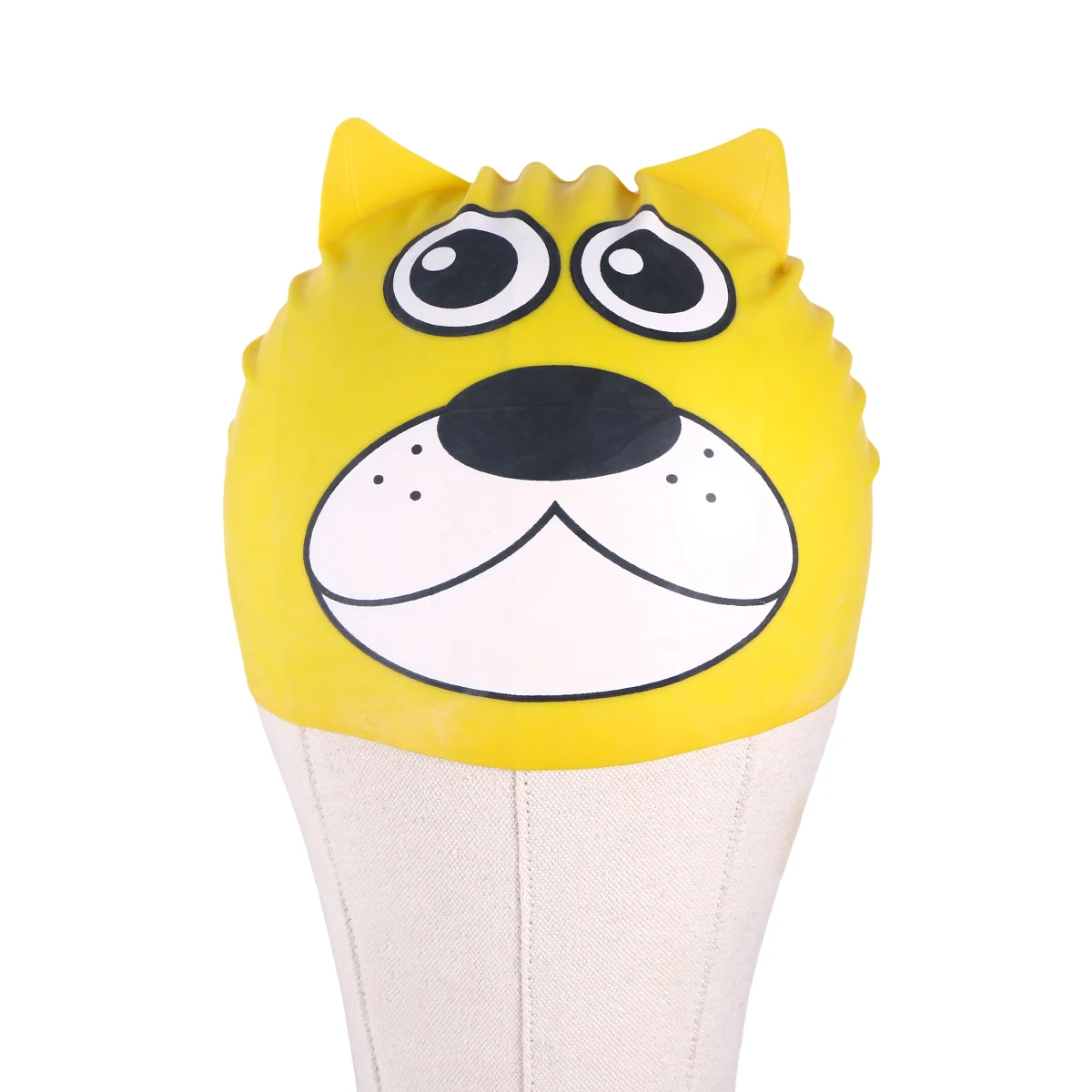 Детская силиконовая шапочка для плавания милая водонепроницаемая с