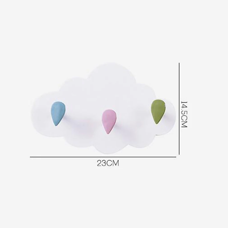 Пластиковый крючок для хранения с тремя звеньями органайзер кухни и ванной полка