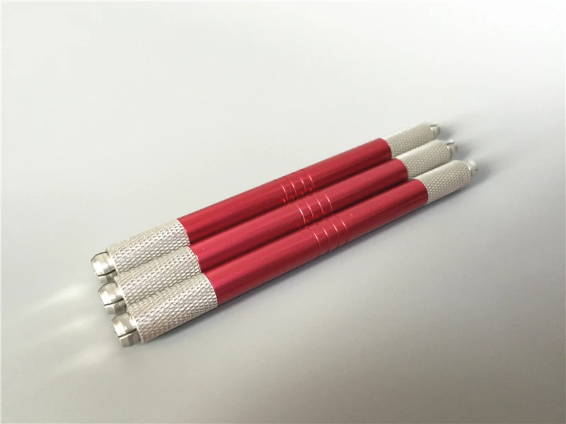 100 шт. ручная косметика для бровей микроблейдинг ручка татуировки 3D машинка