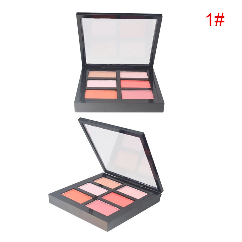 Румяна для макияжа румяна 6 видов цветов долговечная осветляет косметику красота