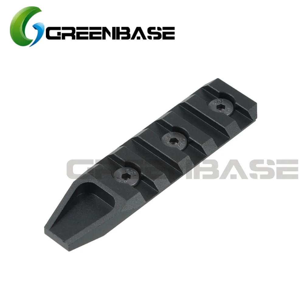 Greenbase Keymod направляющие Охотничьи аксессуары 5 слотов направляющая для URX 4 0 Quad Rail