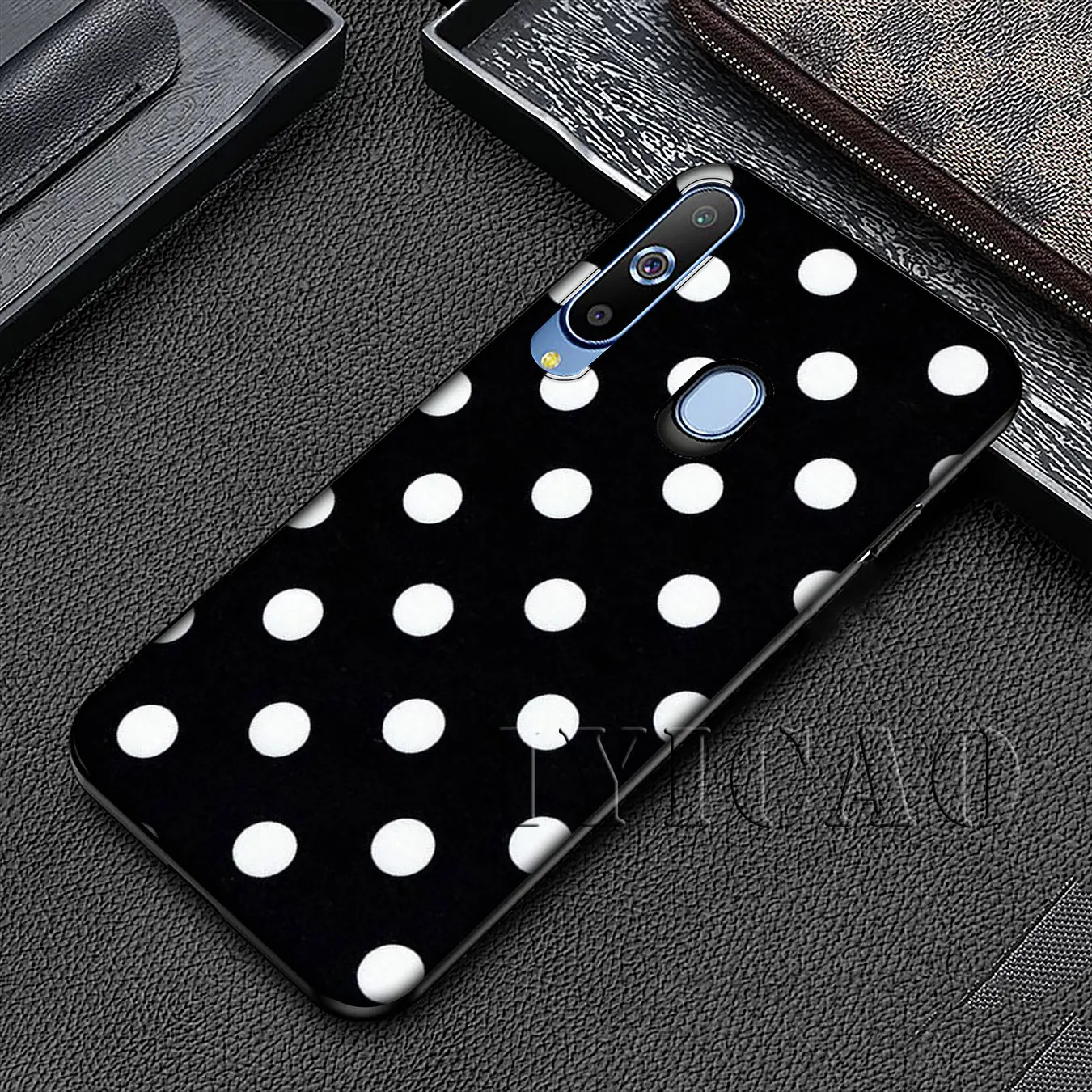 IYICAO розовый горошек ведущий Мягкий силиконовый чехол для Samsung Galaxy A70 A60 A50 A40 A30 A20 A10