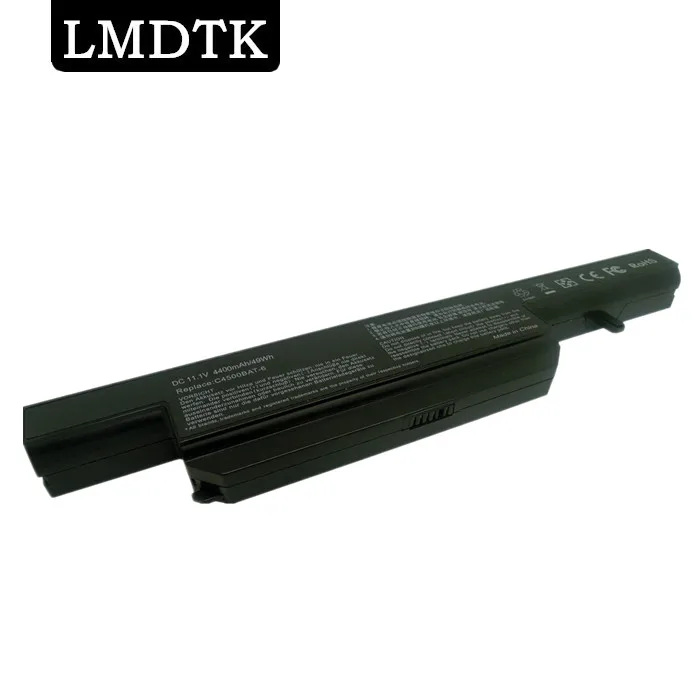 LMDTK Новый 6-ячеечный Аккумулятор для ноутбука Clevo C4500 серии 6-87-C480S-4P4 C4500BAT-6