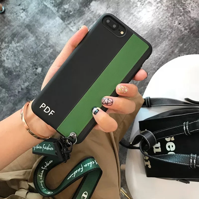 Модная чехол для телефона iphone 6 6s 7 8 плюс P X/для Xs 2018 мягкая мобильного чехлы с