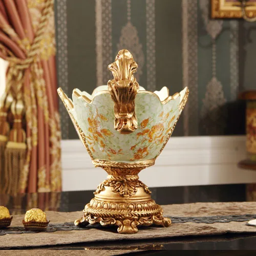 Европейский стиль ретро роскошные высококачественные керамические компот