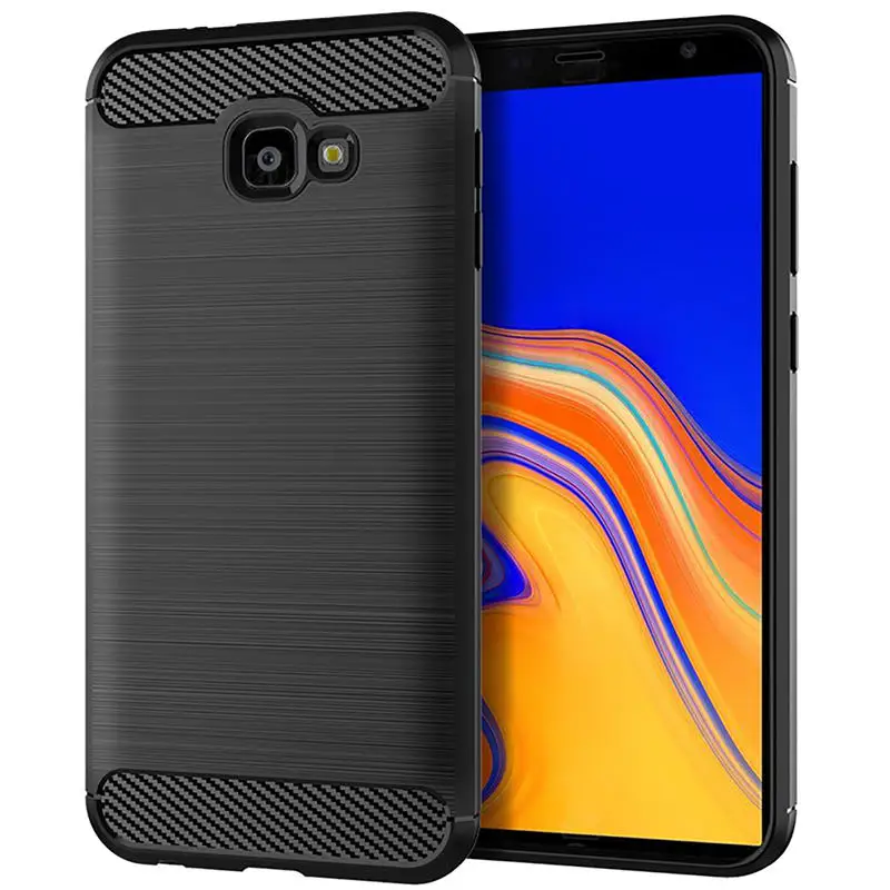 Силиконовый чехол для Samsung Galaxy J4 Plus задняя крышка 2018 J415F J415 SM J4Plus J 4|Бамперы| |