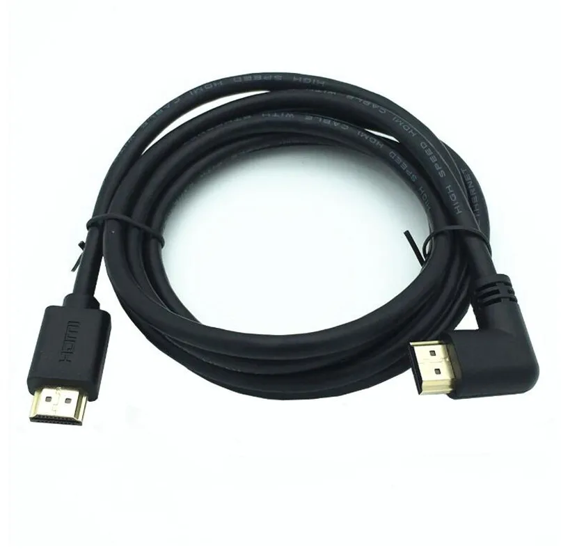 4K * 2K 60HZ HDMI 2 0 A папа к v2.0 кабель вниз и вверх влево вправо Угловой 90 градусов