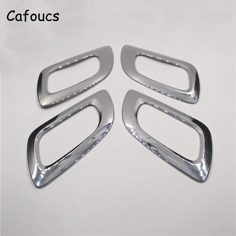 Cafoucs Серебристая фоторамка для Citroen C4 C4L 2010 2016 внутренняя отделка ручек|citroen c4