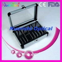 ps18 ophthalmic optical optometry glass k9 loose prism bars kit set aluminum case packed free shipping