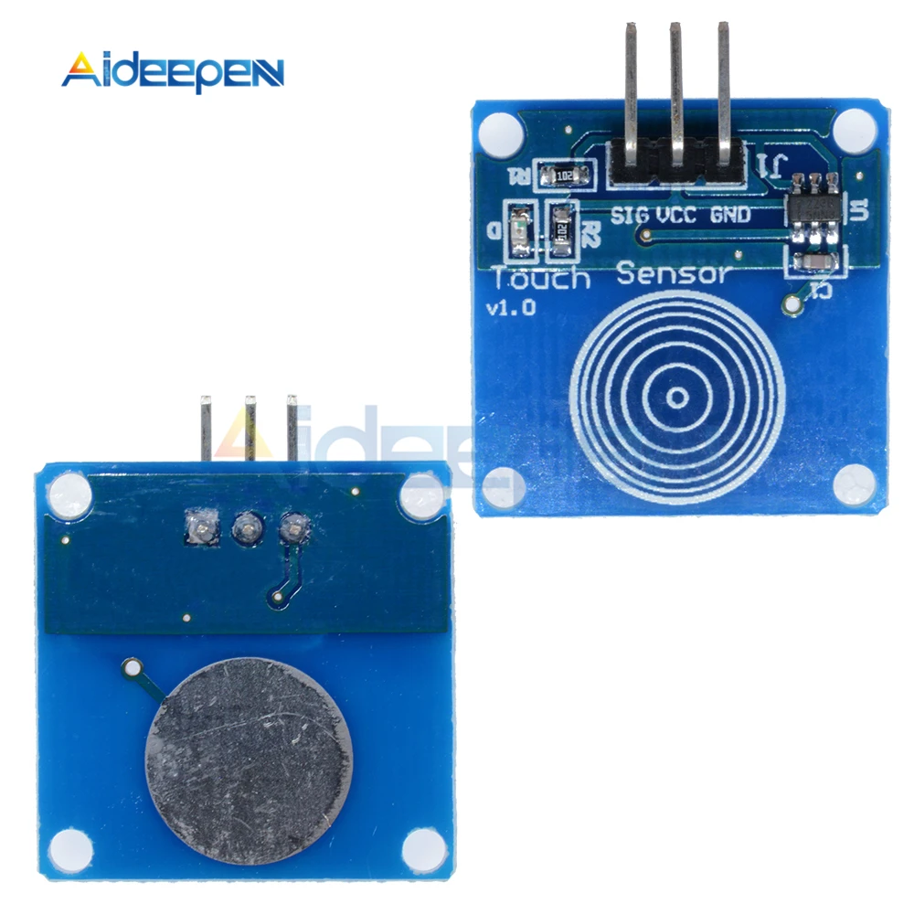 5 шт. TTP223B 1 канальный сенсорный емкостный модуль для Arduino|Детали и аксессуары
