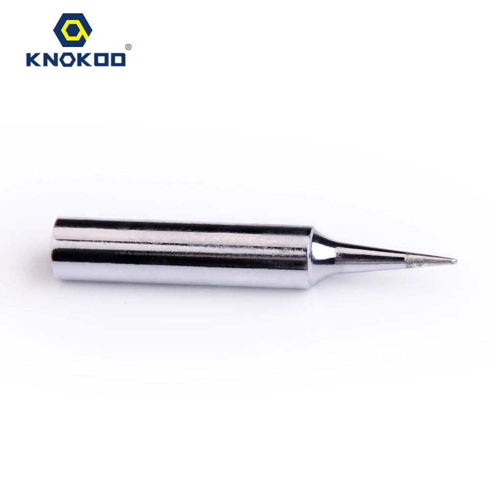 KNOKOO10pcs/пакет не содержащая свинец припойная очищайте жало паяльника T18-C05 T18-C1 T18-C2 T18-C3 T18-C4 C5 для FX888/FX888D/FX600 паяльная станция