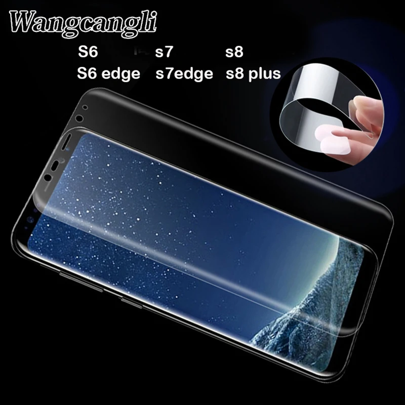 Оптовая продажа 10 шт полноразмерный 3d экран для Samsung Galaxy s6 s7 s8 edge plus Защитная