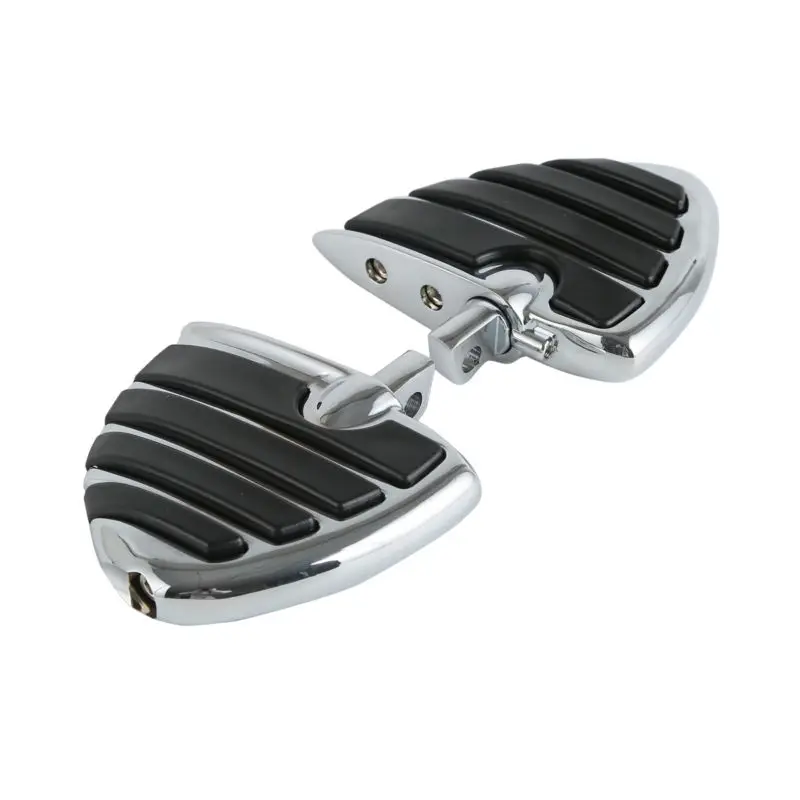

Motorcycle Mount-Style Wing Style Foot Rests FootPegs For Harley Touring Road King Electra Glide Softail GoldWing V-Rod