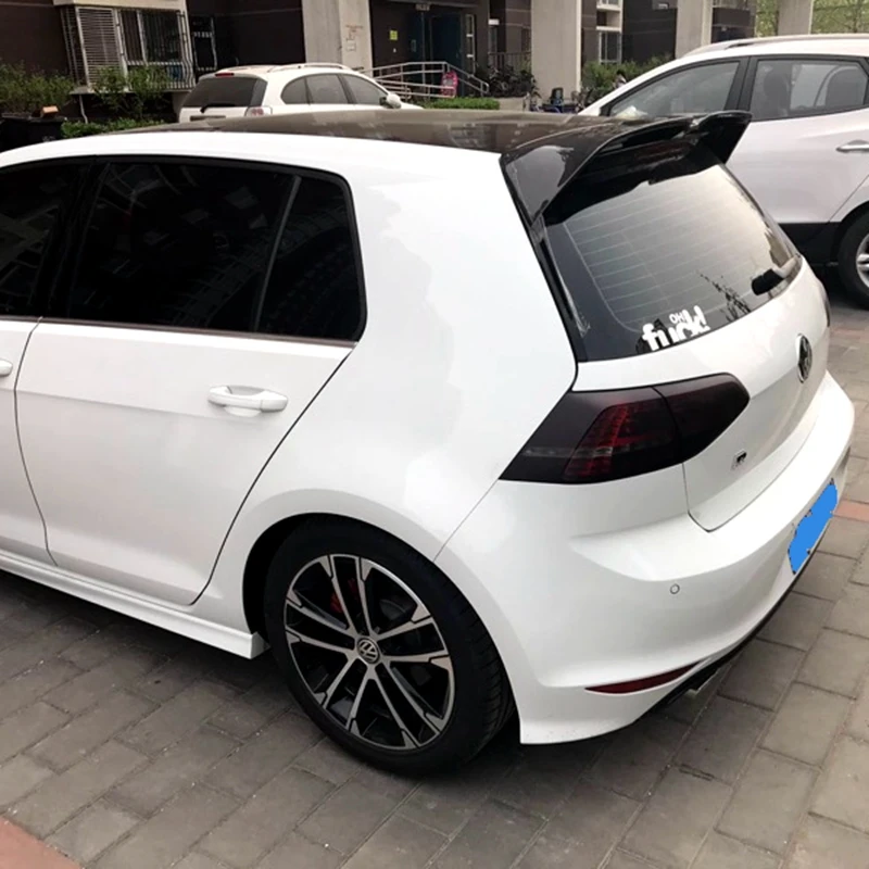 Высокое качество задний багажник спойлер для Volkswagen Golf 7 VII спойлер из углеродного волокна для MK7 GTI R