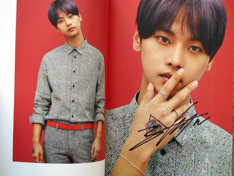 VIXX autographed подписанный 2016 зачатия альбом CD + DVD Фотокнига новая Корейская