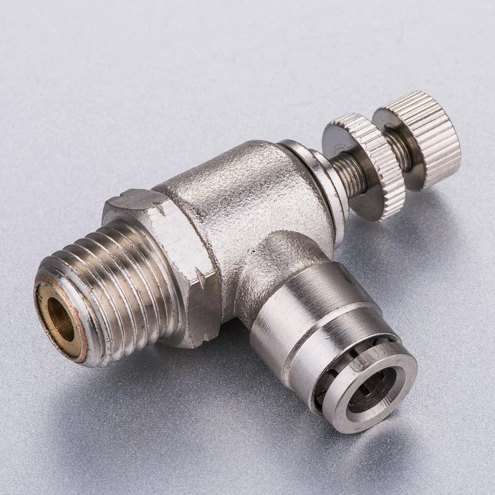 

Размер трубки 10 мм-1/8 пневматический быстроразъемный наружный коленчатый фитинг с резьбой PT