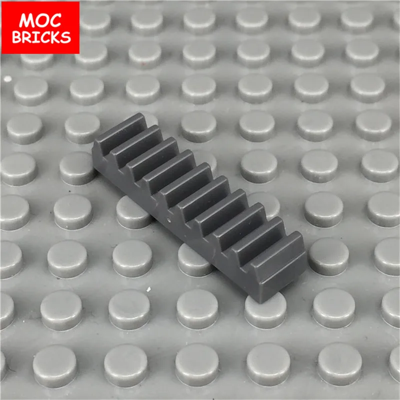 50 шт./лот MOC Bricks DIY Dolls темно серый Technic Gear Rack 1x4 fit с 3743 конструкторами игрушки для