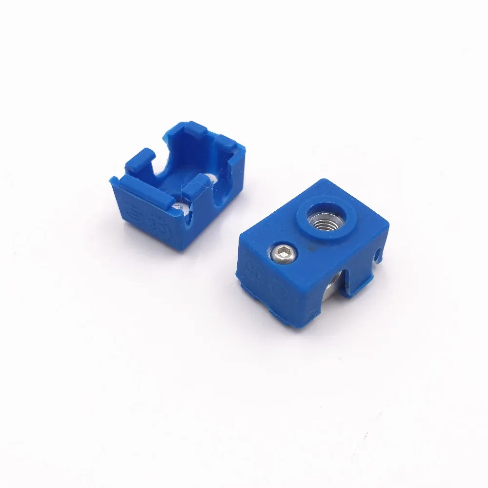 Комплект силиконовых носков PT100 обновленный блок для 3D-принтера E3d v6 hotend Prusa |