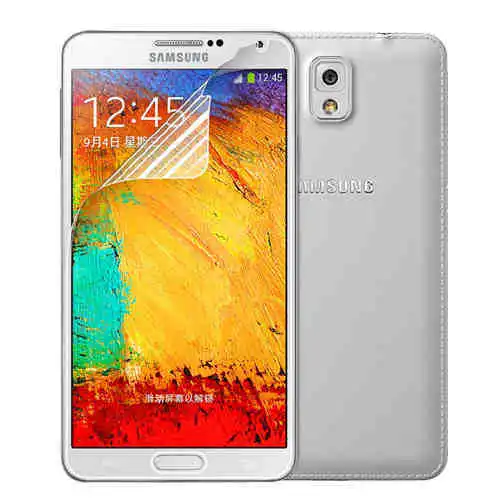 10 шт./лот новые ультрапрозрачные Защитные пленки для ЖК экрана Samsung Galaxy Note3 note 3 N9000