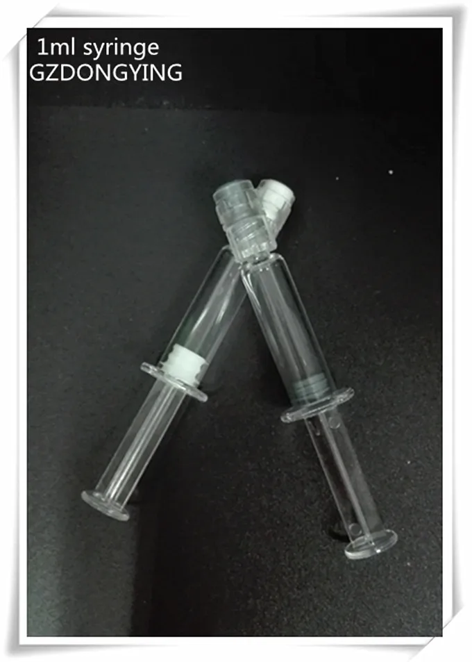 1 мл пустая трубка для белкового эссенции стволовых клеток шприц с замком люер
