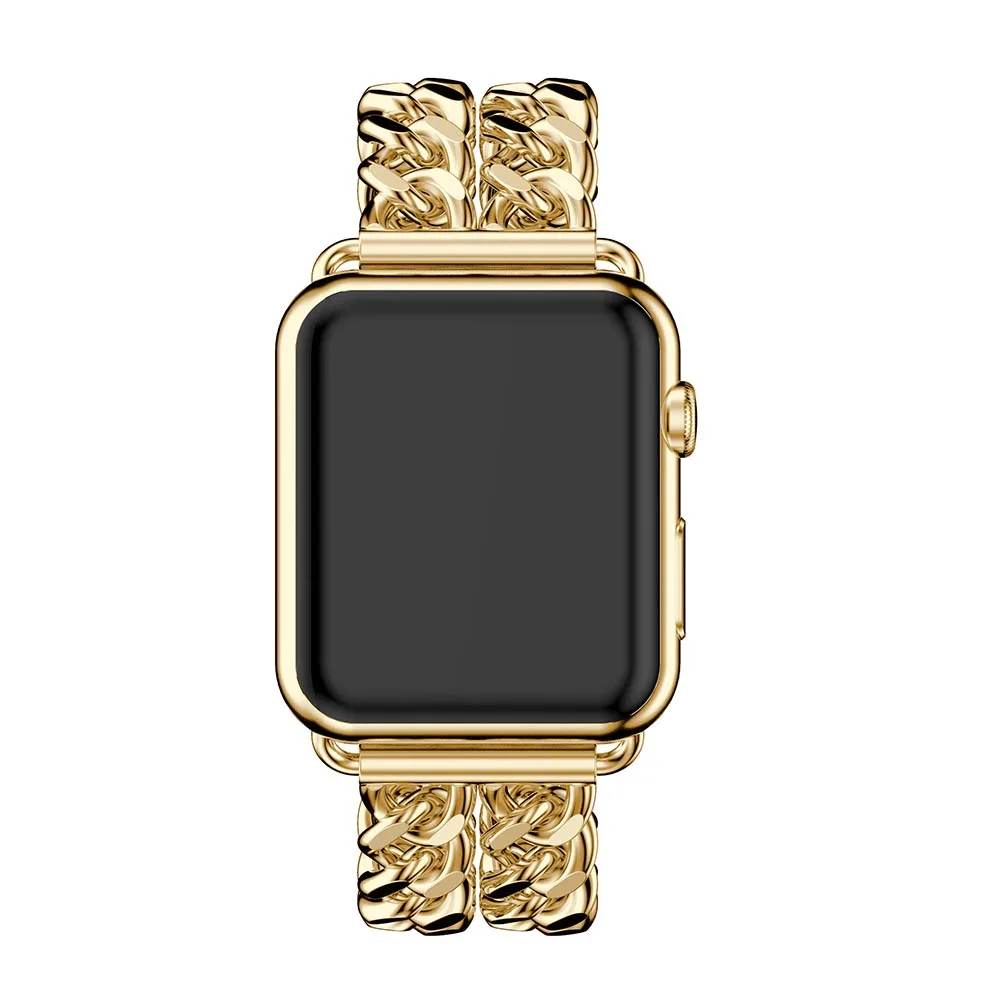 Для ремешки для часов iwatch серии 4 3 2 1 группа 42/44 мм ремешок для Apple Watch нержавеющая сталь Группа 38/42 Замена классический ремешок для часов