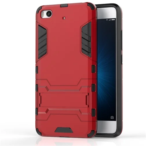 Для Xiaomi 5/5S Case Тонкий Жесткий Назад Робот Броня Защитник Гибридный Прочная