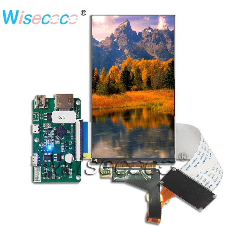 5,5 дюймов разрешение 1440*2560 2K ЖК-дисплей LS055R1SX04 50PIN 2USB HDMI новая плата управления драйвер для Raspberry Pi 3D принтер