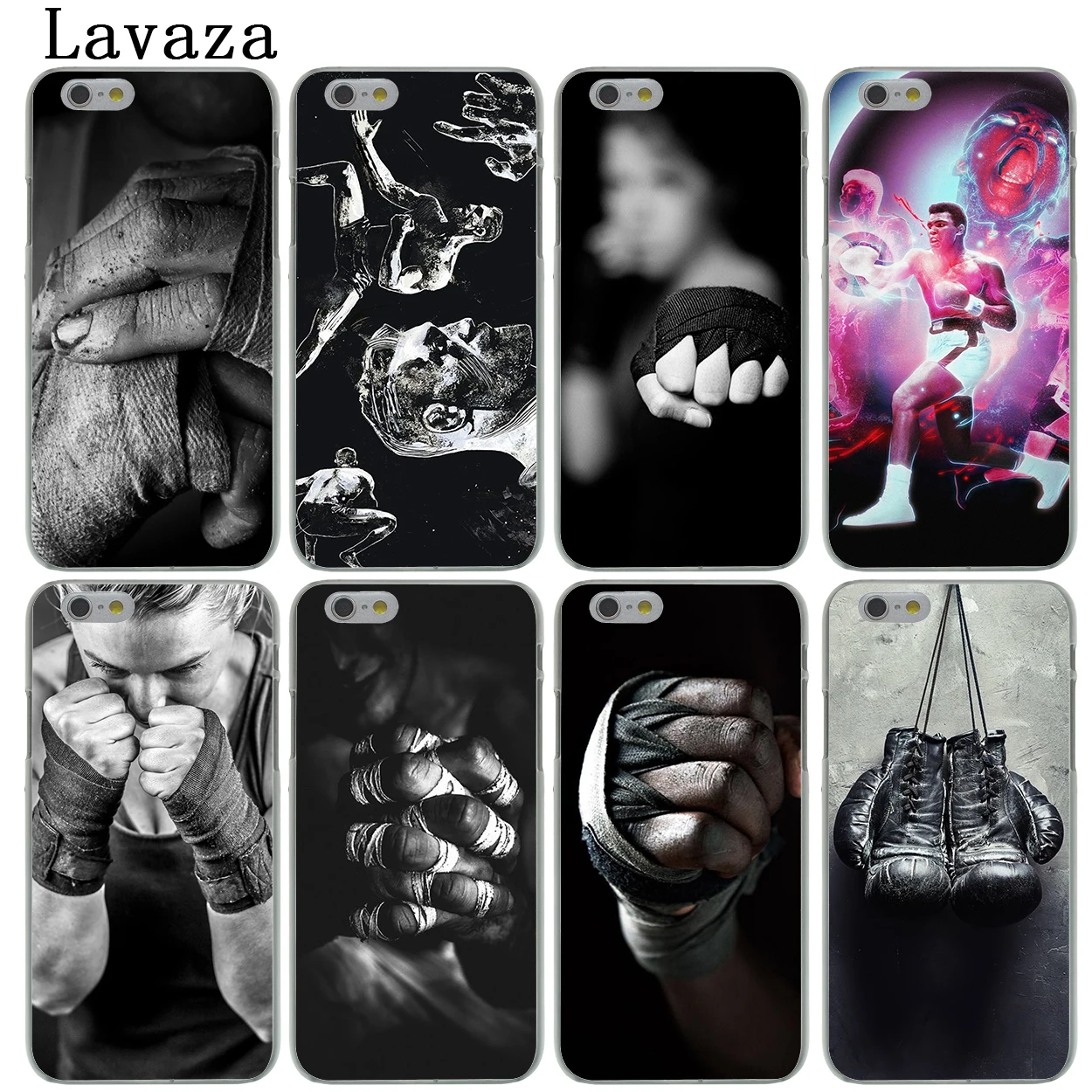 Твердый чехол для телефона Lavaza Sports Boxing iPhone XR X 11 Pro XS Max 7 8 6 6S 5 5S SE 4S 4 10|Бамперы| |