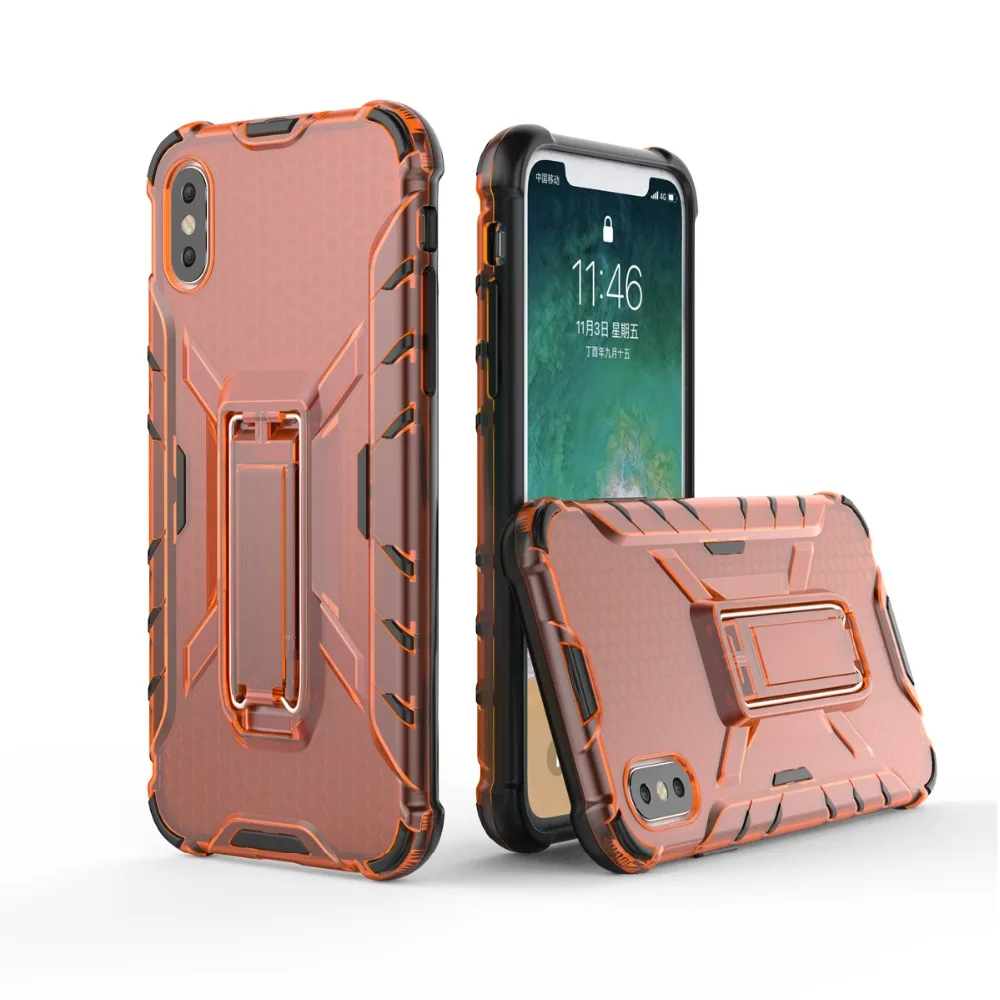 Модные Простые однотонные Цвет телефон Тонкий чехол для iphone х плотная задняя