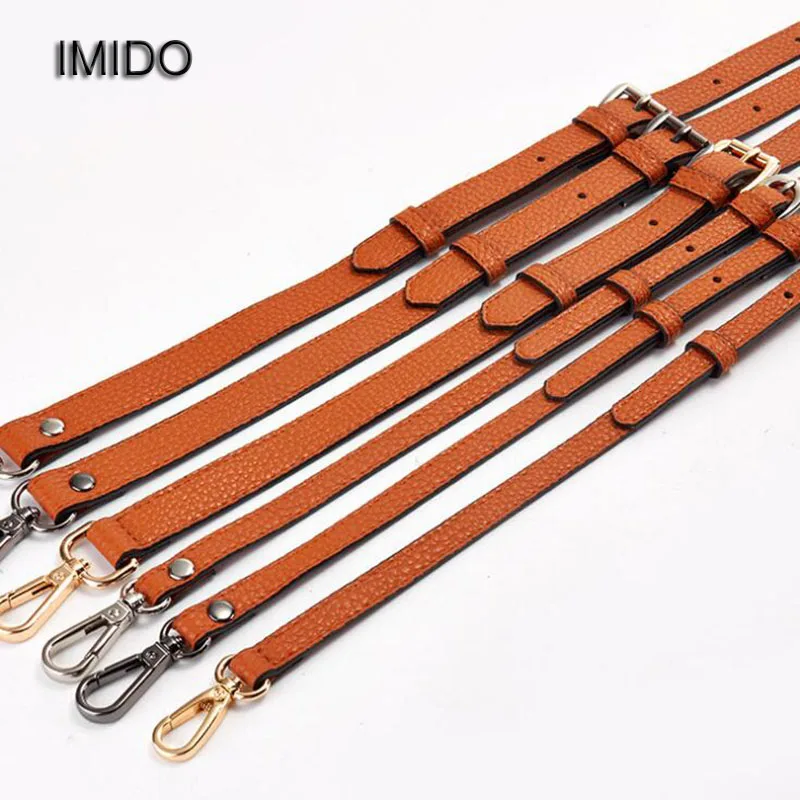 Длинный ремешок для сумки IMIDO 130 см женские из натуральной кожи сменные ремни