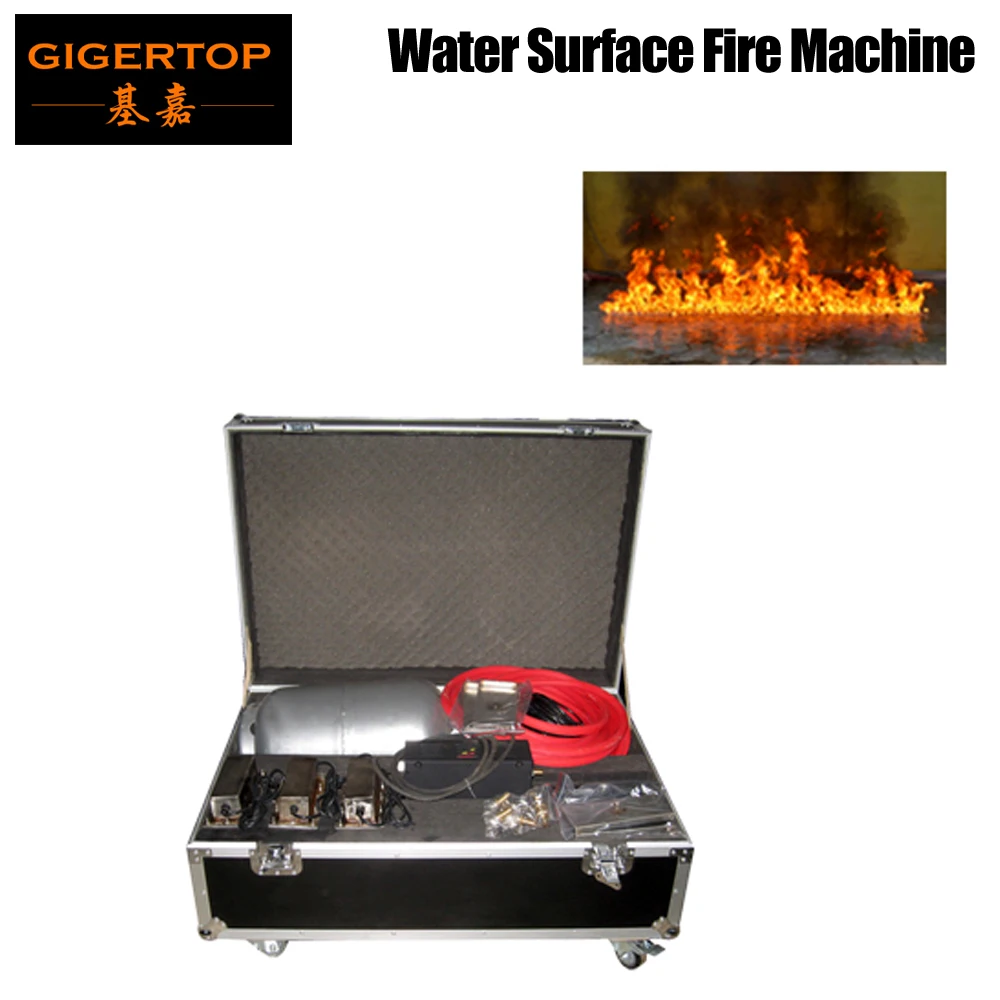 Gigertop новая пожарная машина пламя на воде включая газовый шланг/газовый бак 1 метр