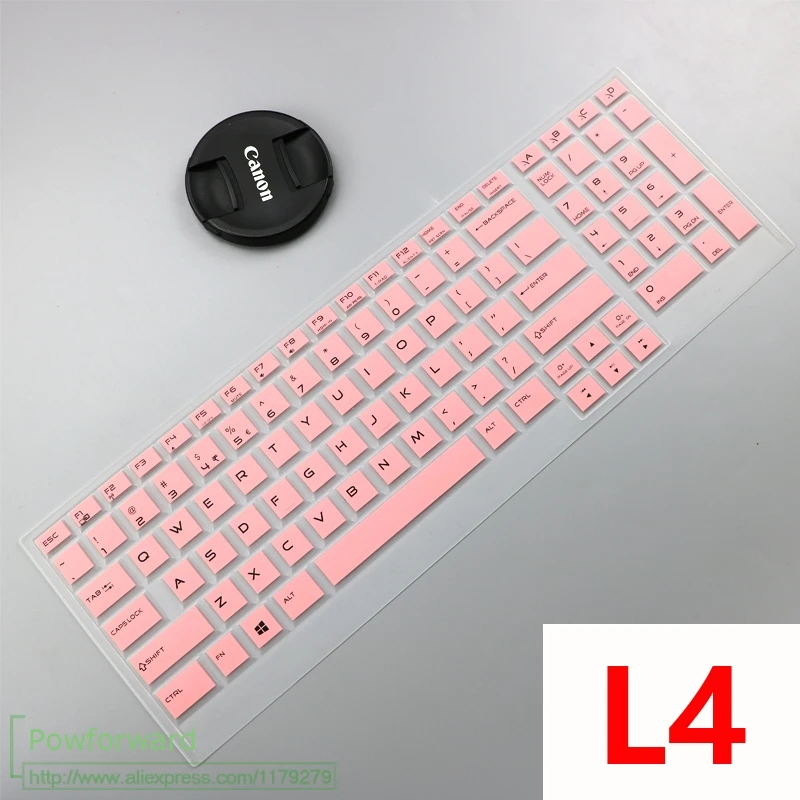 L4 pink Для DELL ALIENWARE Area 51 м 17 дюймов 17 R5 Area-51m M17 ALW17M ALWA51M i7 i9 9700K клавиатура протектор кожного покрова - Цвет: L4 pink