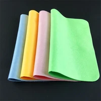 zxtree 5pcs high quality chamois glasses cleaner 150175mm microfiber glasses cleaning cloth for lens phone screen clean wipes