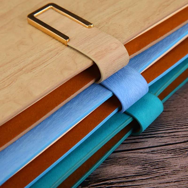 Портативный А5 блокнот из искусственной кожи офисный записная книжка для