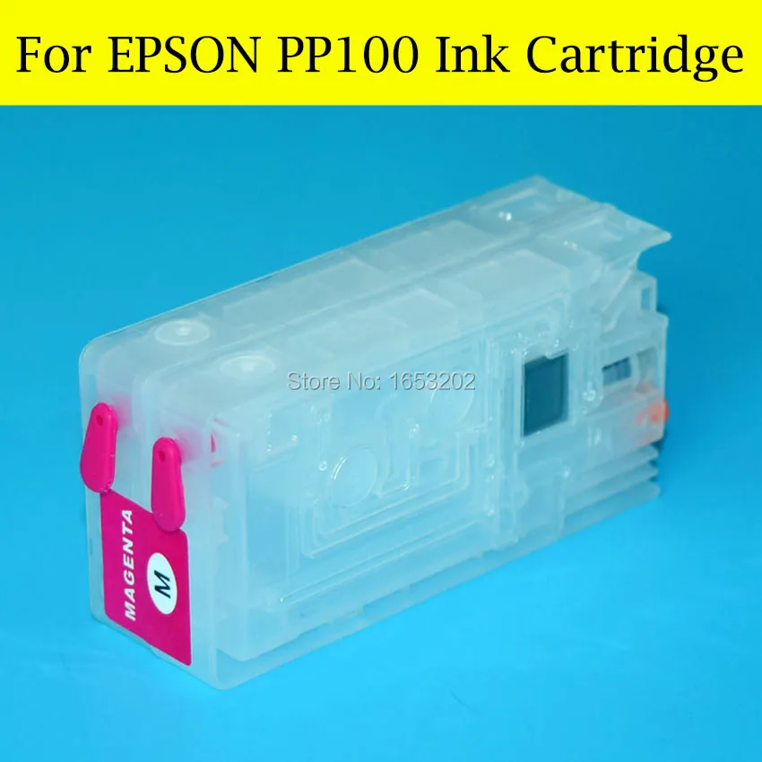 6 шт./лот пустой чернильный картридж PP100 для Epson PP-100 PP100N PP100AP PP-100N PP100II PP-100AP принтер |