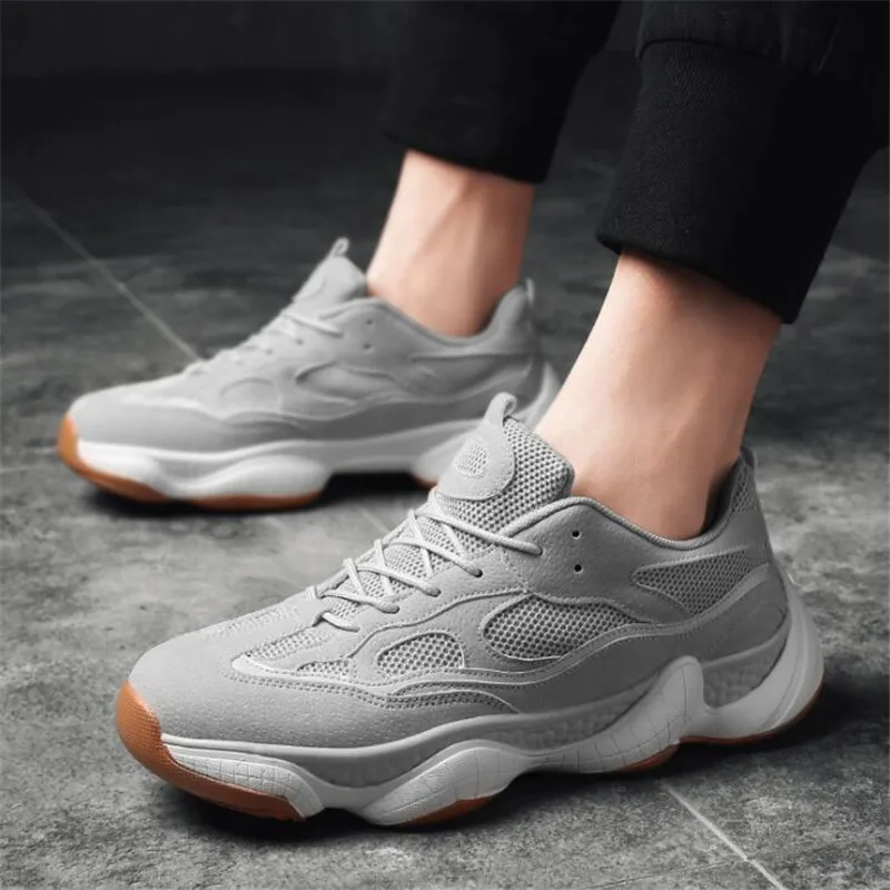 Dad Men Shoes 2019 Kanye West Fashion Mesh Light Breathable Casual Sneakers Zapatos Tenis Superstar Ultra Boost | Обувь