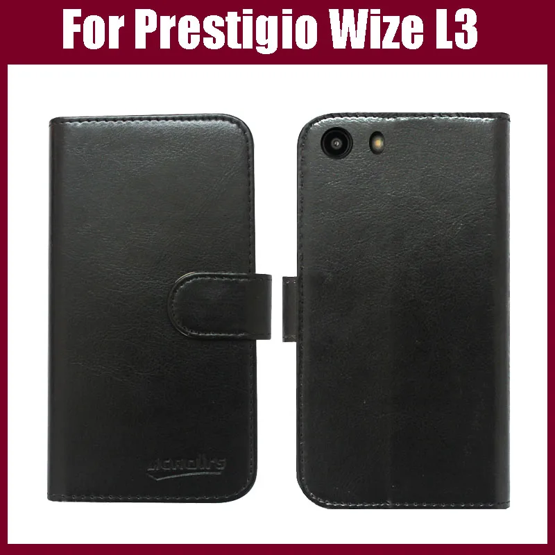 Горячая распродажа! Чехол Prestigio Wize L3 высококачественный модный кожаный защитный