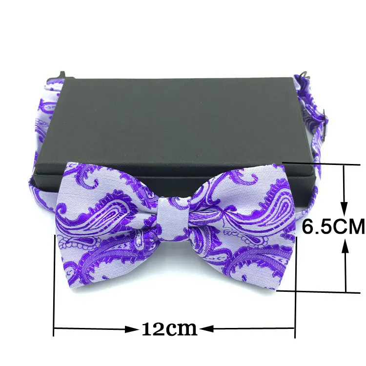 Мужской галстук-бабочка модный кешью цветок Многоцветный тренд галстуки и