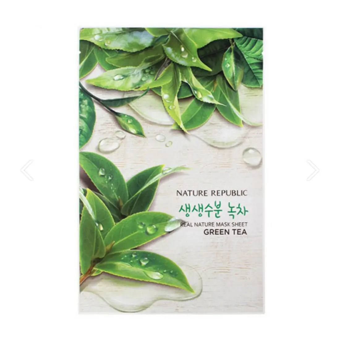 Корейская Косметическая натуральная Республика настоящая природа Тканевая