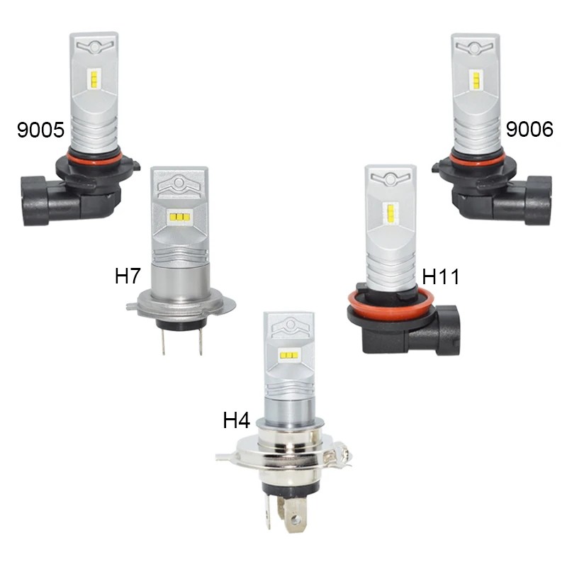 Светодиодные лампы H7 LED H1 H3 h4 H11 hb4 9006 hb3 9005 противотуманные фары 12 В 24 3200lm H4