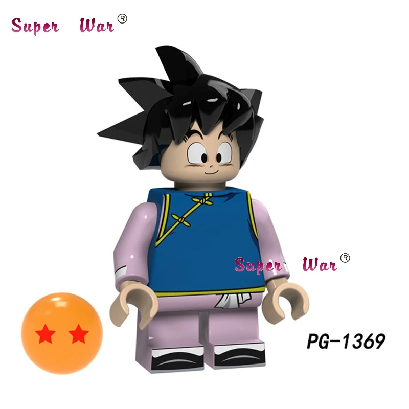 PG1369 Один строительные блоки Dragon Ball Z Аниме Мультфильм серии Сон Гоку криллин Запуск пикколо г-н сатана игрушки для детей - Цвет: PG1369